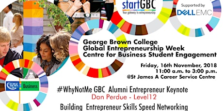 GBC Centre for Business Global Entrepreneurship Week Student Engagement primary image