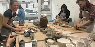5 Wk beginners foundation pottery Wednesdays starts 24th April 6.45-9pm primary image