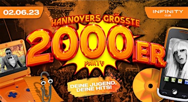 HANNOVERS GRÖSSTE 2000er-PARTY | Infinity Hannover| 02.06.23 | 16+ primary image