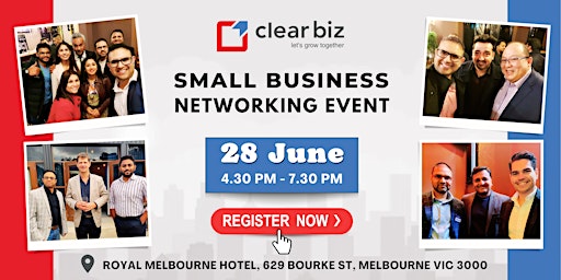 Imagen principal de ClearBiz - Small Business Networking Event- June 2023