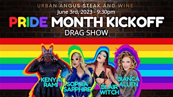 Urban Angus Pride Month Drag Show - June 3rd primary image