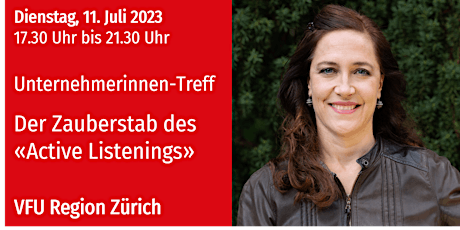 VFU Unternehmerinnen-Treff, Zürich-City, 11.07.2023 primary image