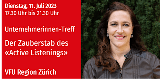 Hauptbild für VFU Unternehmerinnen-Treff, Zürich-City, 11.07.2023