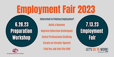 Employment Fair Preparation Workshop primary image
