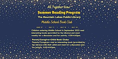 Middle School Summer Book Club: Kodi