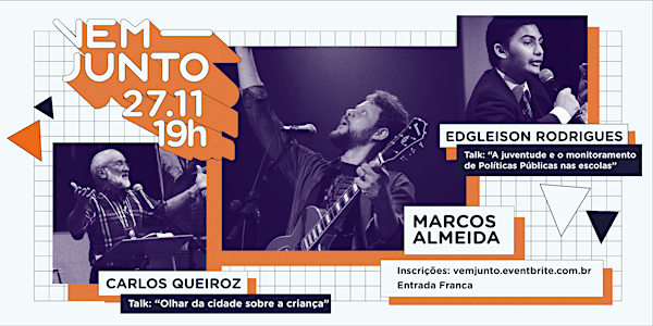 GRATUITO: Marcos Almeida + Carlos Queiroz #VemJunto Fortaleza