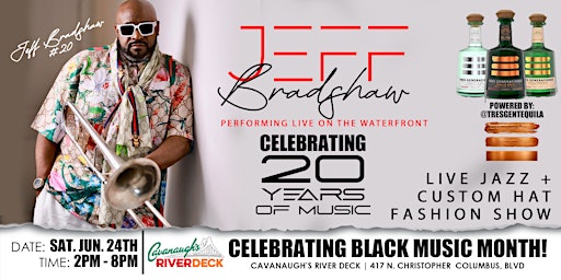 JEFF BRADSHAW  PERFORMING LIVE ON THE WATERFRONT  JUNE 24TH  | CAVANAUGH'S