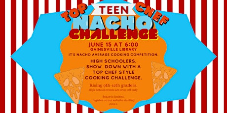 Nacho "Top Chef" Challenge for High Schoolers