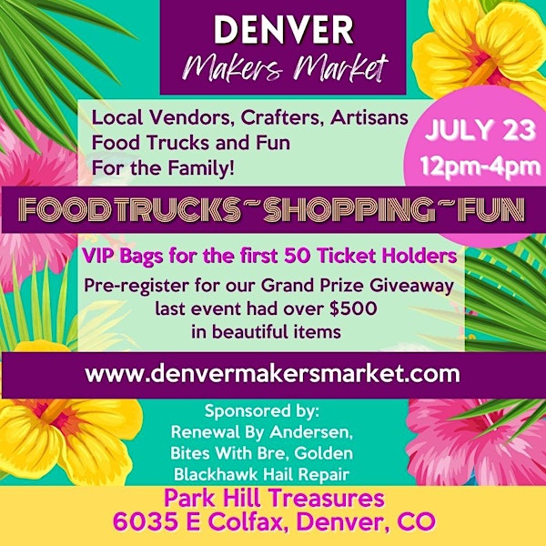 Denver Makers Market @ Park Hill Treasures