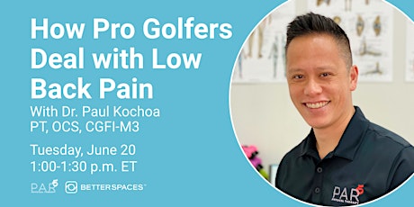 How Pro Golfers Deal with Low Back Pain