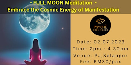 Full Moon Meditation : Embrace the Cosmic Energy of Manifestation (Paid)