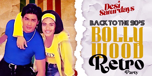 Bollywood Rewind (COMPLIMENTARY ADMISSION) Back To The 90s Retro Party primary image