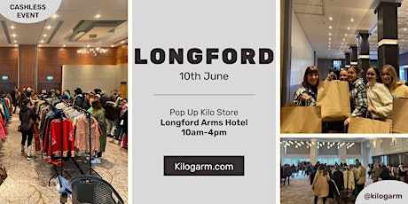Longford Pop Up Kilo Store 10th June