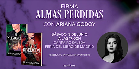 ARIANA GODOY EN LA FERIA DEL LIBRO DE MADRID