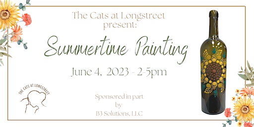 The Cats at Longstreet's Summer Paint Event - The Third in a Series primary image