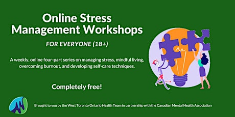 FREE Online Stress Management Workshops for Everyone!