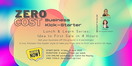 Lunch & Learn Series: Start a Business in 30 Days