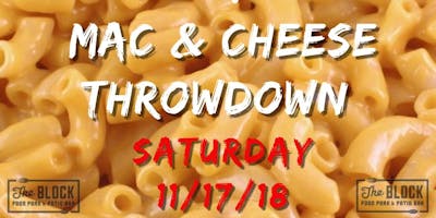 Mac & Cheese Throwdown! Mac & Cheese Throwdown!