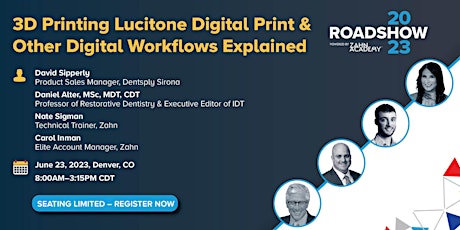 3D Printing Lucitone Digital Print & Other Digital Workflows Explained