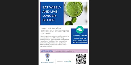 Healthy Smoothie Blending with the Blue Zones Project