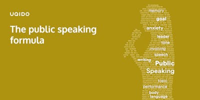 The public speaking formula | Uqido talks about The public speaking formula | Uqido talks about