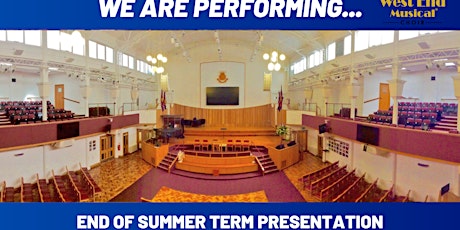 Imagem principal de West End Musical Choir - Summer Presentation Cast 3 - Audience tickets