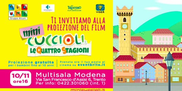 Mini Cuccioli - Le Quattro Stagioni: proiezione gratuita a Trento