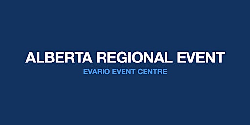Alberta Regional Event primary image