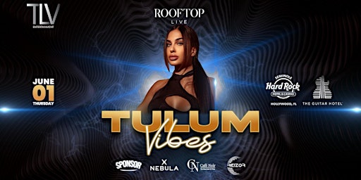 DJ INA NIA Tulum Vibes June 1st @ Rooftop primary image