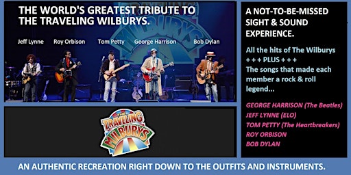 Hauptbild für The Worlds Greatest Tribute To The Traveling Wilburys!