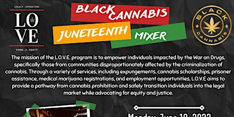 Black Cannabis Juneteenth Mixer