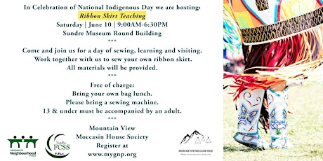 Celebrating National Indigenous Day "Ribbon Skirt Teaching"