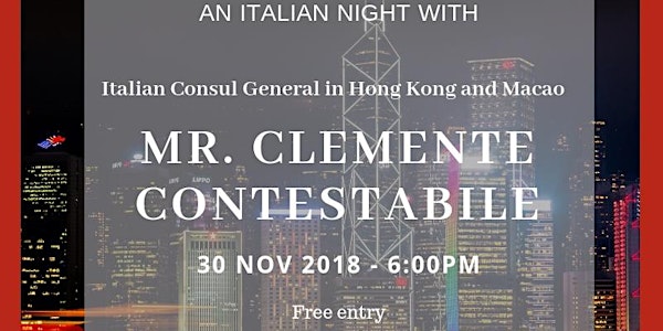 An Italian Night with the Italian Consul General Clemente Contestabile 