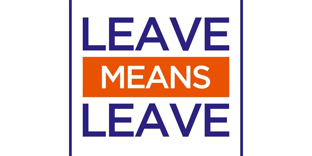 Leave Means Leave Rally