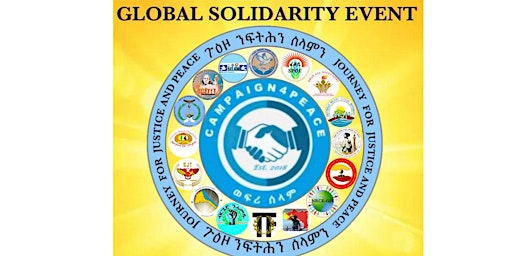 Global solidarity event journey for justice and peace