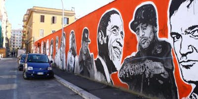 Murals and unconventional Rome by bike Murals and unconventional Rome by bike