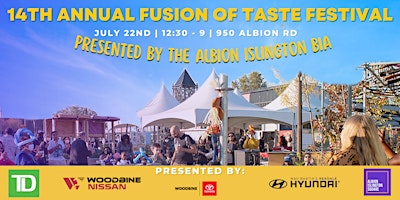 14th Annual Fusion of Taste Festival primary image