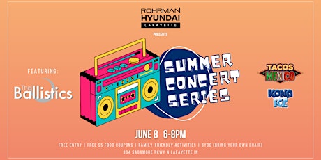 Rohrman Hyundai Summer Concert Series