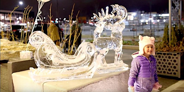 Ice Sculpture Stroll on The Row! 