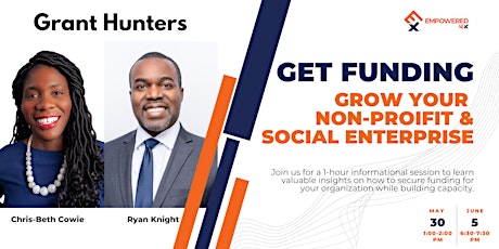 INFO SESSION| Get Funding: Grow Your Non-Profits & Social Enterprises