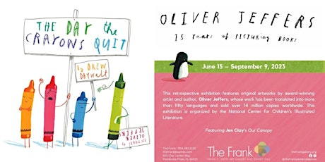 Oliver Jeffers: 15 Years of Picturing Books Opening Reception