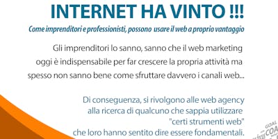 Internet HA VINTO ! Internet HA VINTO !