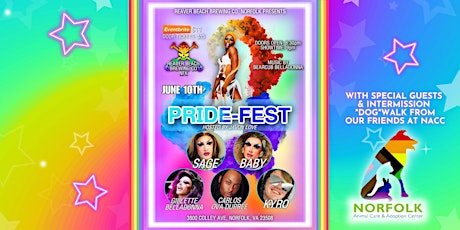 Pride-Fest Drag Show Hosted by Javon Love @ Reaver NFK!
