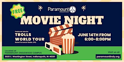 Hauptbild für Movie Night at Paramount - FREE Family Event