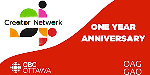 Imagem principal de CBC Ottawa Creator Network One Year Anniversary Celebration