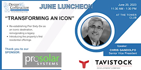 FLDCP JUNE LUNCHEON - TRANSFORMING AN ICON WITH CHRIS GANDOLFO!!