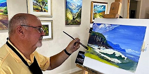 Art Class Workshop -How to Paint a Landscape -with  Wine Country Studios primary image