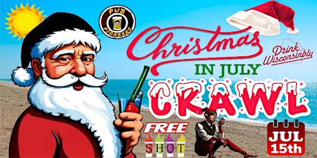 Official Milwaukee Christmas in July Bar Crawl