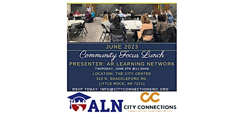 Imagem principal do evento Community Focus Lunch (June 2023)