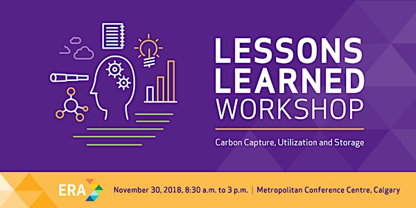 ERA Lessons Learned Workshop: Carbon Capture, Utilization and Storage (CCUS)